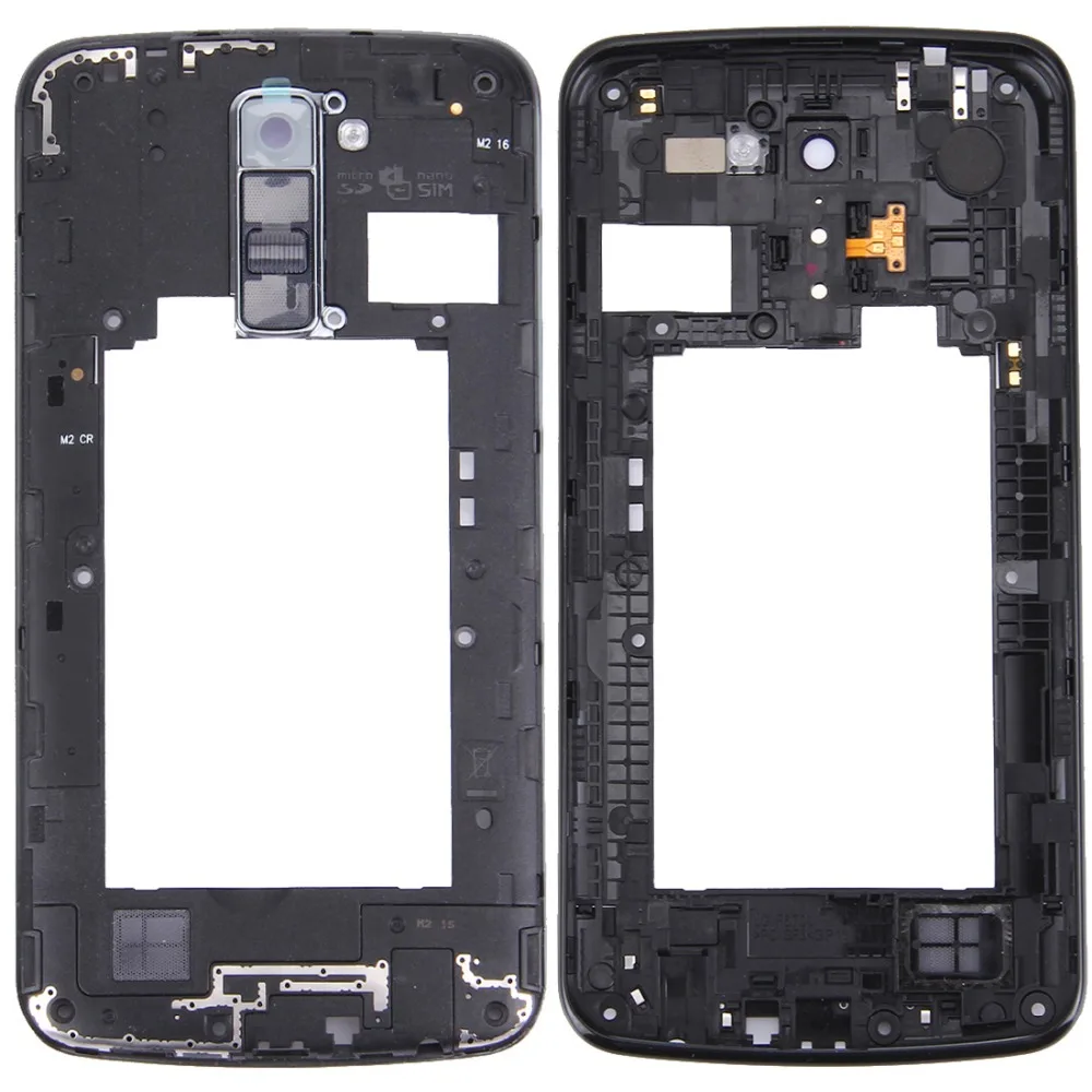 H задняя панель корпуса камеры с зуммером динамика для LG K10|Корпусы и рамки