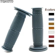 Протейпер для мотоцикла ручки для мотокросса ручка, рукоятка DIRT PIT BIKE 22 мм ручная, Резиновая, гелевая для DUCATI Monster 600 900 Темный ST2