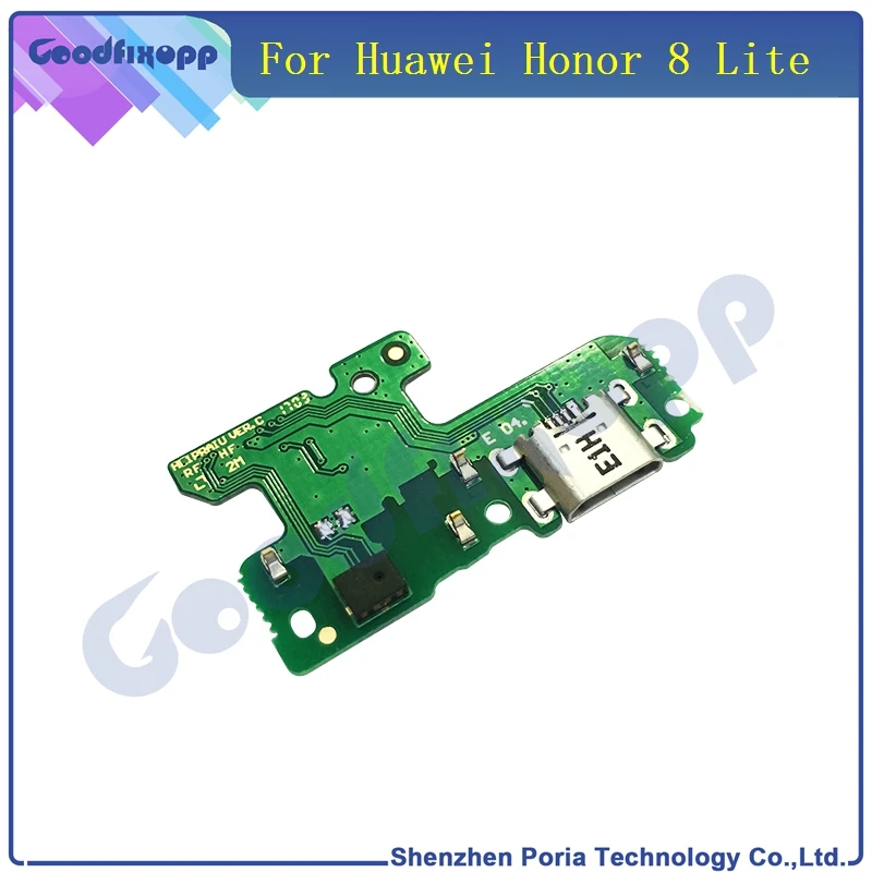 HW0075 For Honor 8 Lite USB Charger Charging Port Dock Connector Flex Cable Module Board Microphone(2)