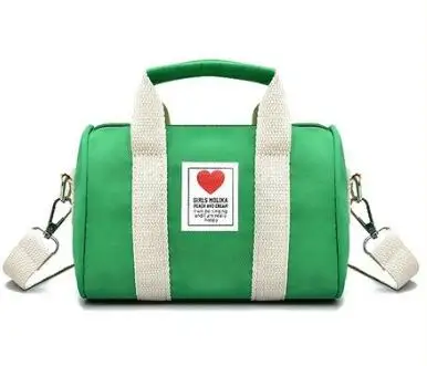 Детская спортивная сумка, Складная портативная спортивная сумка для хранения вещей, сумка через плечо для фитнеса, мини сумка-мессенджер, сумка для девочек, сумки для тренировок - Цвет: Green