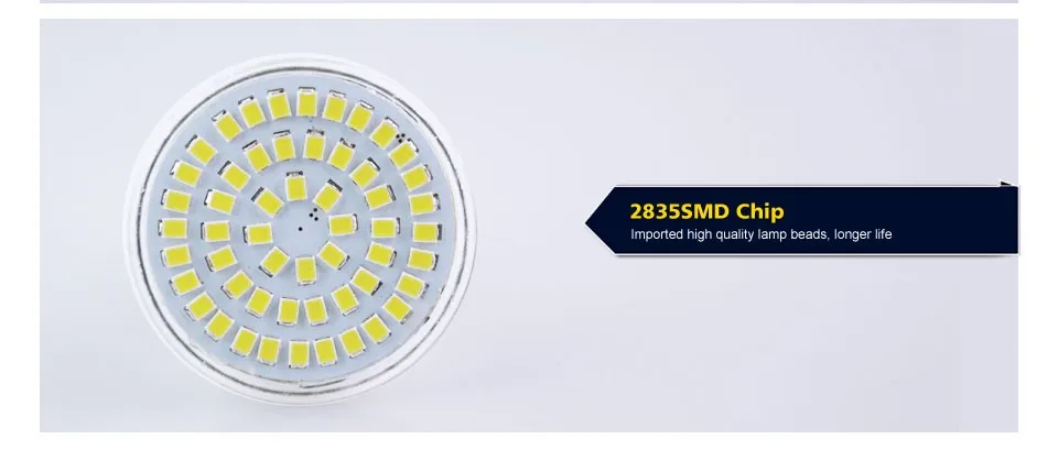 A++ яркость MR16 GU5.3 Светодиодный точечный светильник 2835SMD 220V 4W 6W 8W лампа Термостойкое стекло Корпус кухня торговый центр Декор