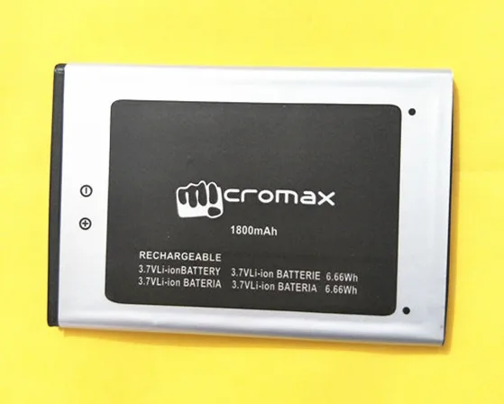 B-TAIHENG 1800mAh Q383 battery for Micromax Q383 Bolt ACBIR18M01 Mobile Phone battery