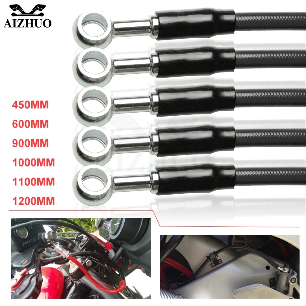 

Motorcycle Universal Brake Hose Clutch Brake Hydraulic Hose Line FOR KAWASAKI NINJA 650R ER6F ER6N NINJA 300 Z650 Z750 Z200 Z300