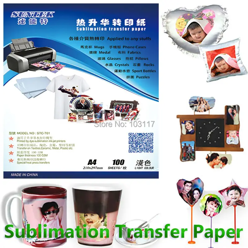 sublimation paper for transfer machine