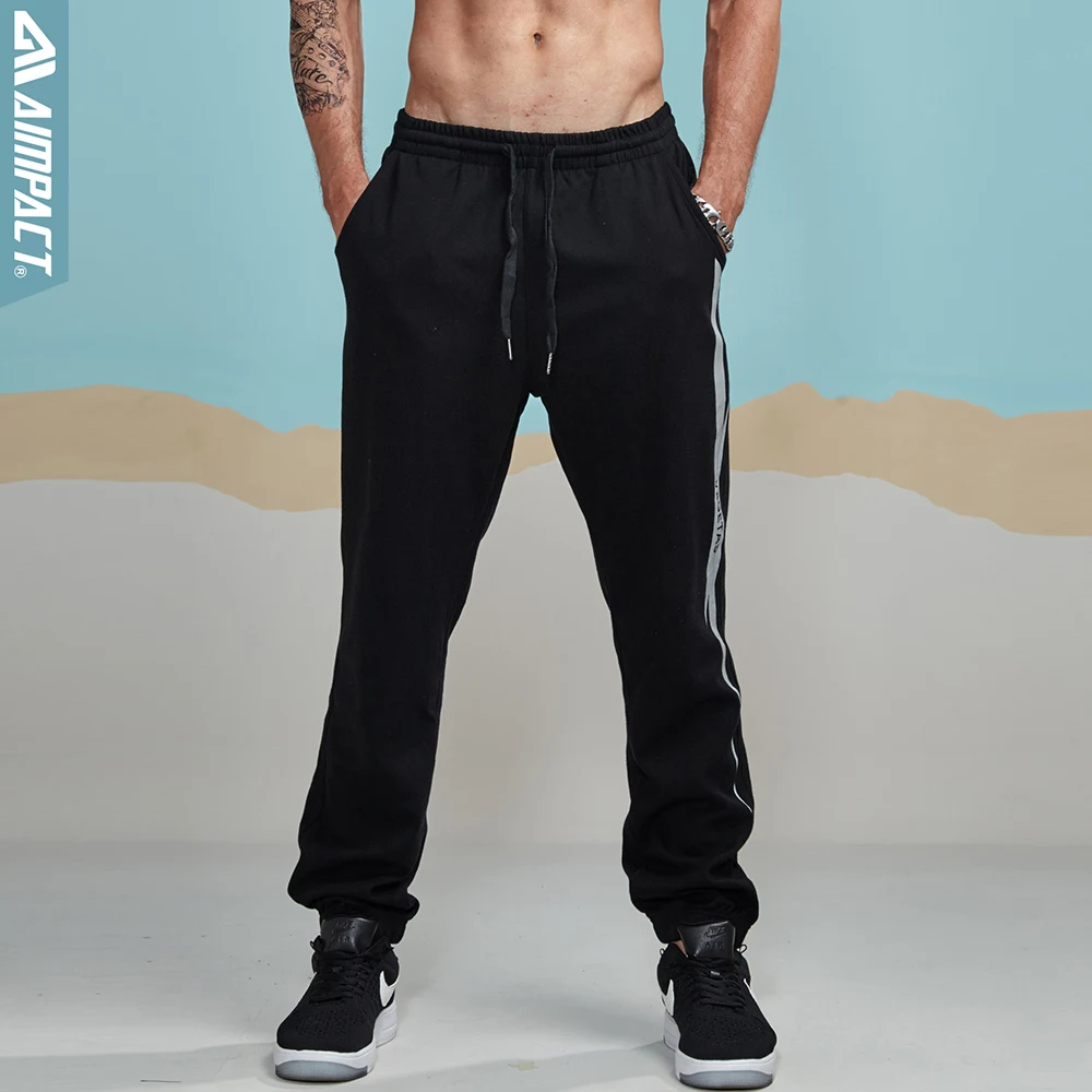 Aimpact 2018 New Casual Jogger Pants Men Active Elastic Urban Biker Pant Man Cotton Drawstring Sweatpants Male Track Pant AM5003 (22)