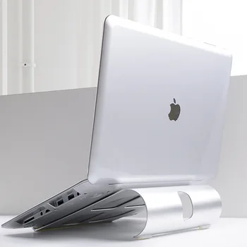 

Aluminum Notebook Laptop Anti-slip Cooling Pad Stand Holder for Apple MacBook Mac Book Lenovo Samsung Computer