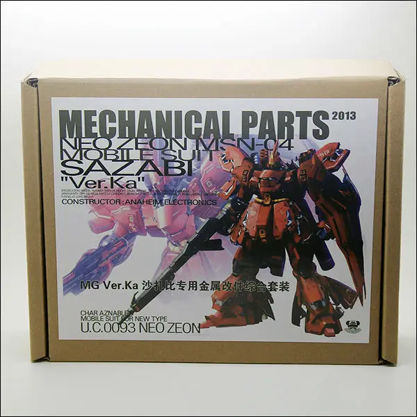 Новые SMS металлические детали до части набор для Bandai 1 100 MG Sazabi ver Ka Gundam модель комплект Детский DIY подарок на день рождения