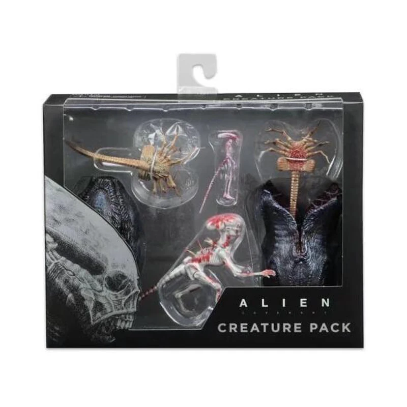 Aliens vs Predator Alien 2 Creature Pack PVC Action Figure Collectible Model Toy  (1)
