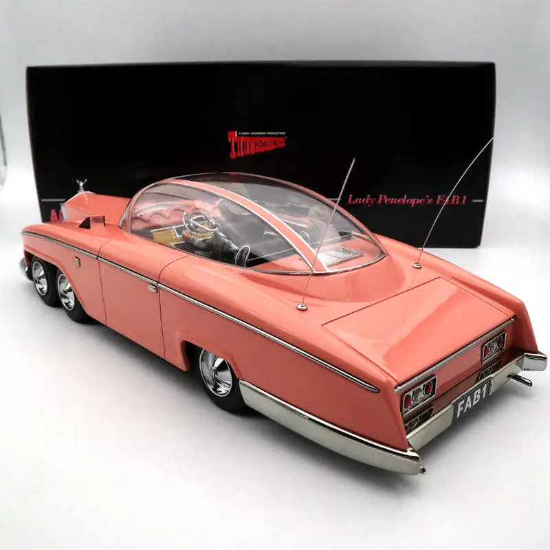 RARE AMIE 1:18 Rolls Royce Lady Penelope's Thunderbirds FAB 1 Смола