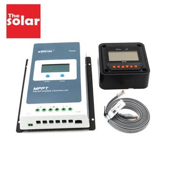 

Tracer 1206AN 1210AN 2206AN 2210AN 3210AN 4210AN 10A 20A 30A 40A MPPT Solar Charge Controller MT50 LCD meter epsolar Regulator