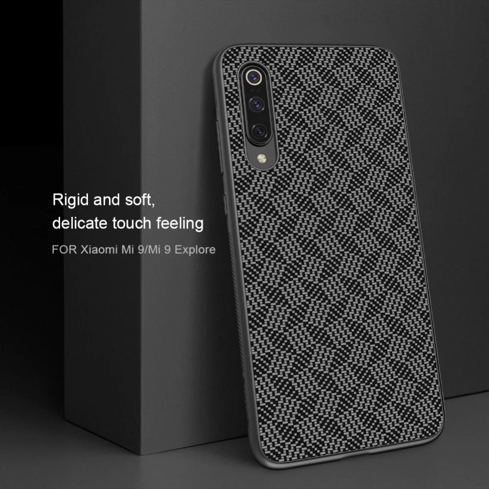 Чехол для Xiaomi Mi9 NILLKIN клетчатый чехол телефона из синтетического волокна Explorer