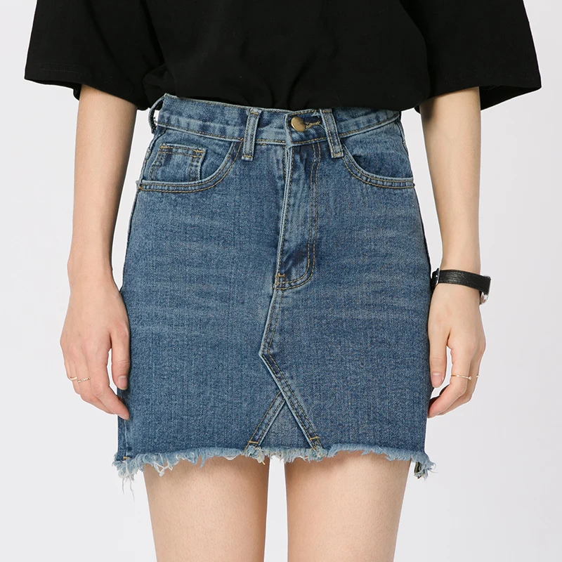 Compare Prices on Short Blue Jean Skirts- Online Shopping/Buy Low ...