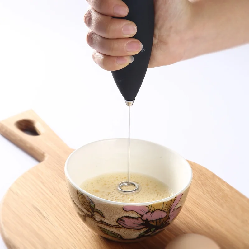 

Hand-held Milk Frother Electric Handheld Mixer Blender Milk Foamer Maker For Coffee Latte Cappuccino Hot Chocolate