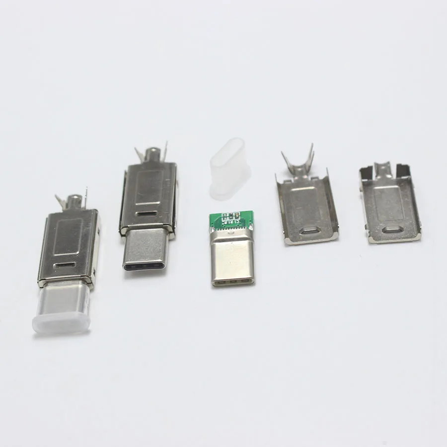 Оригинальный 20 компл. USB 3 1 тип-c для типа C штекер тип сварки двухсторонний DIY