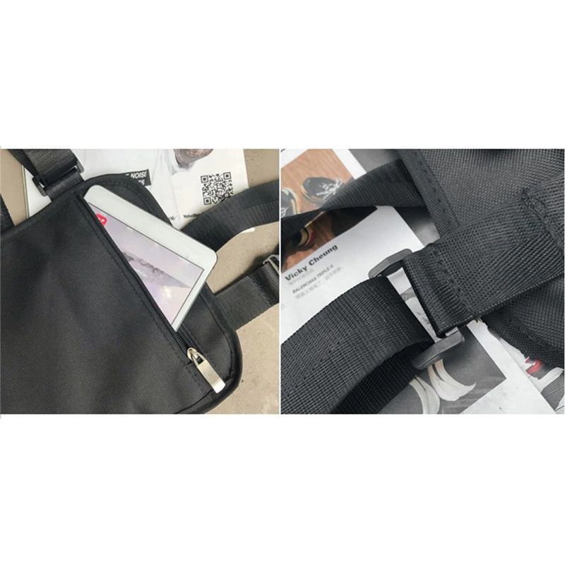 1 предмет; Модный комплект Чемодан карманы, набедренный хип-хоп уличные Функция Тактический нагрудный через плечо на открытом воздухе сумка прилив бренд упаковка для пуль