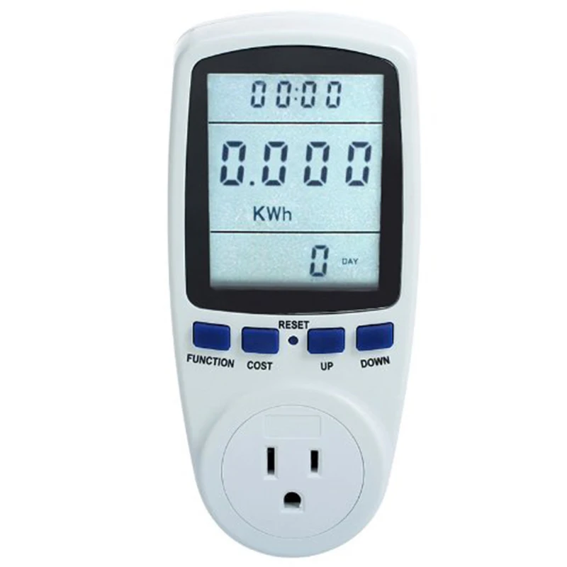 

Free Shipping UAS Plug New 110V Digital Home Analyzer Power Energy Meter Monitor America Socket Energy Meter