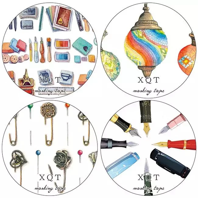 

2016 New Arrival Pen/Turkey Light 7M Washi Paper Tape Masking Tape Stickers Decorative Sticker Adhensive Tape