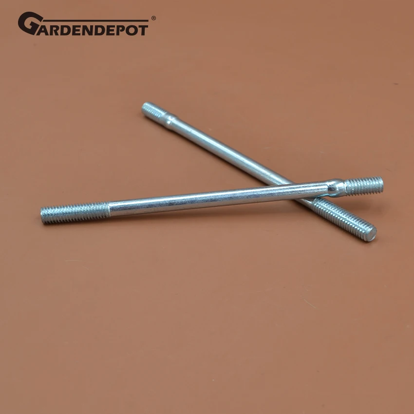 

2Pcs Carburetor Mounting Stud Bolts Fit Honda GX160 GX200 GX 160 GX 200 168F 168FA/B Motor Engine