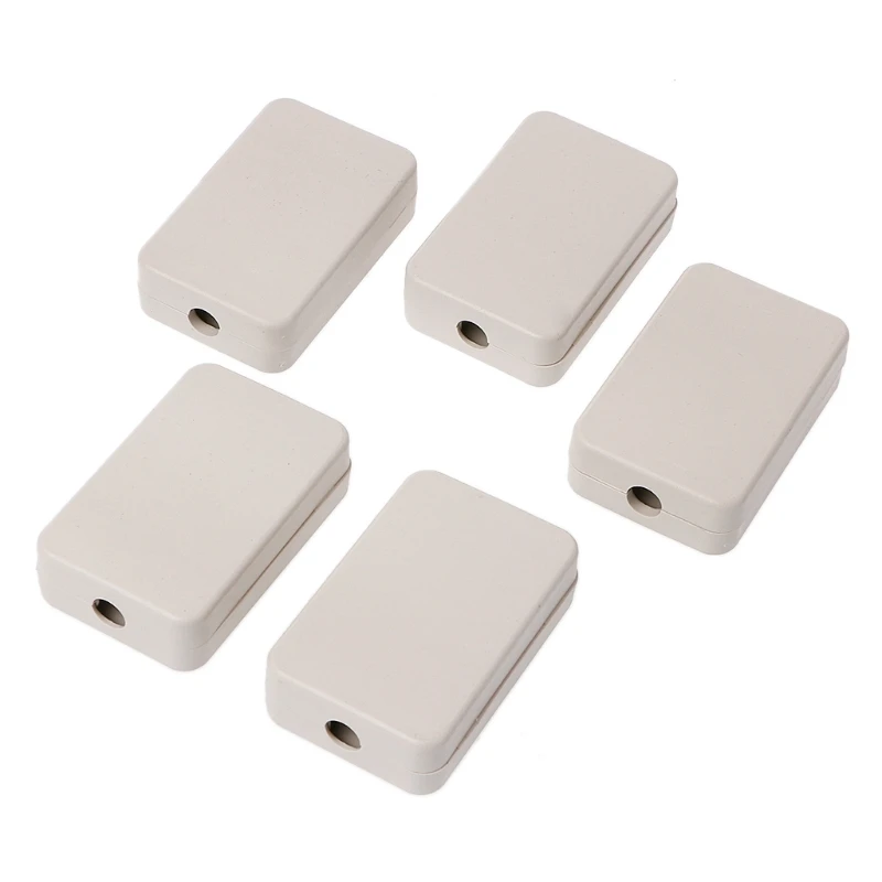 

5 Pcs 55x35x15mm DIY Enclosure Instrument Case Plastic Electronic Project Box