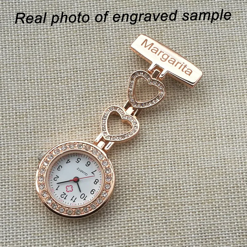Montre De Poche Silicone UKCOCO – Broche à Quartz, Design Nuages – Cadeau Pour Infirmière, Médecin, Personnel Médical