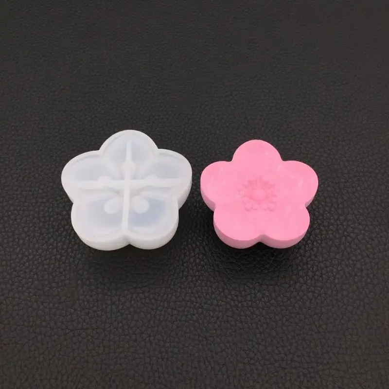

ANGELADY 1PC Silicone Mold Flower 3D Floral Solid Pendant DIY Jewelry Making Tool Epoxy Resin Mirror Molds Handmade Crafts