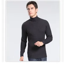 Мужской плотный Высокий воротник комплекты головы культивировать нравственность свитер с высоким воротником мужской зимний свитер
