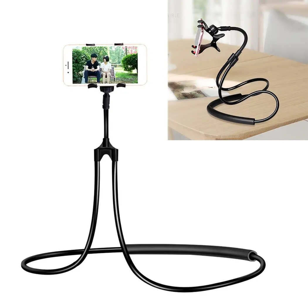  Flexible Mobile Phone Stand Hanging Neck Mobile Phone Holder