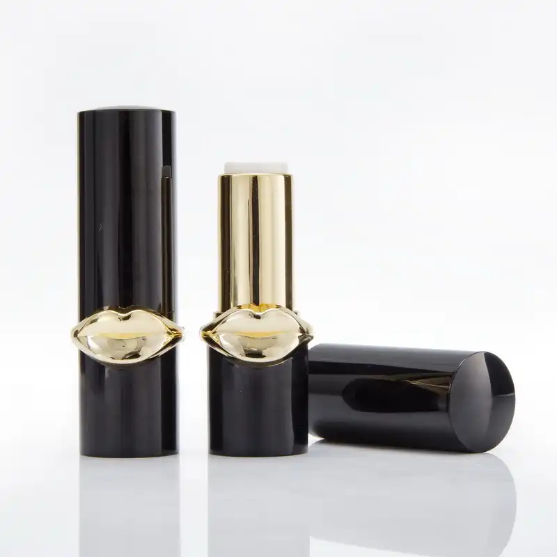 新 4 グラム黒リップクリームチューブ空の口紅チューブビッグリップ形状 Diy リップグロス化粧品包装容器 詰め替えボトル Aliexpress