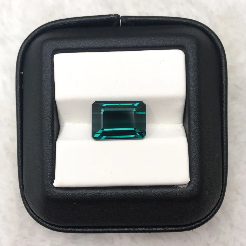 MELE High quality natural blue tourmaline for jewelry making,14.45X10x7. 11mm 11.18ct Square cut loose gemstone DIY main stone MELE High quality natural blue tourmaline for jewelry making,14.45X10x7. 11mm 11.18ct Square cut loose gemstone DIY main stone