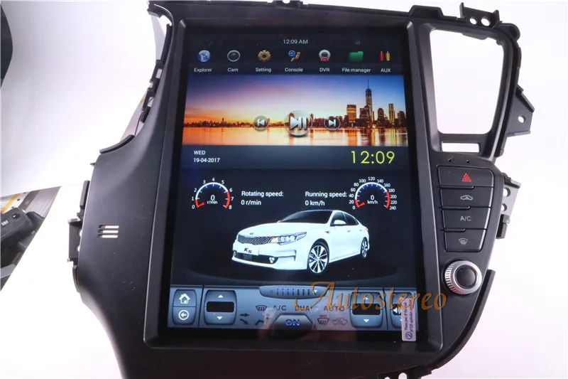 PX6 4 Гб ОЗУ Тесла стиль Android 8,1 Автомобильный gps навигация для KIA Optima KIA K5 2010-2013 головное устройство Мультимедиа Радио магнитофон