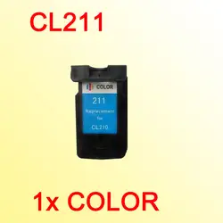 CL211 Цвет картридж совместимый для CANON CL-211 MP270 MP480 MP490 MP240 MP250