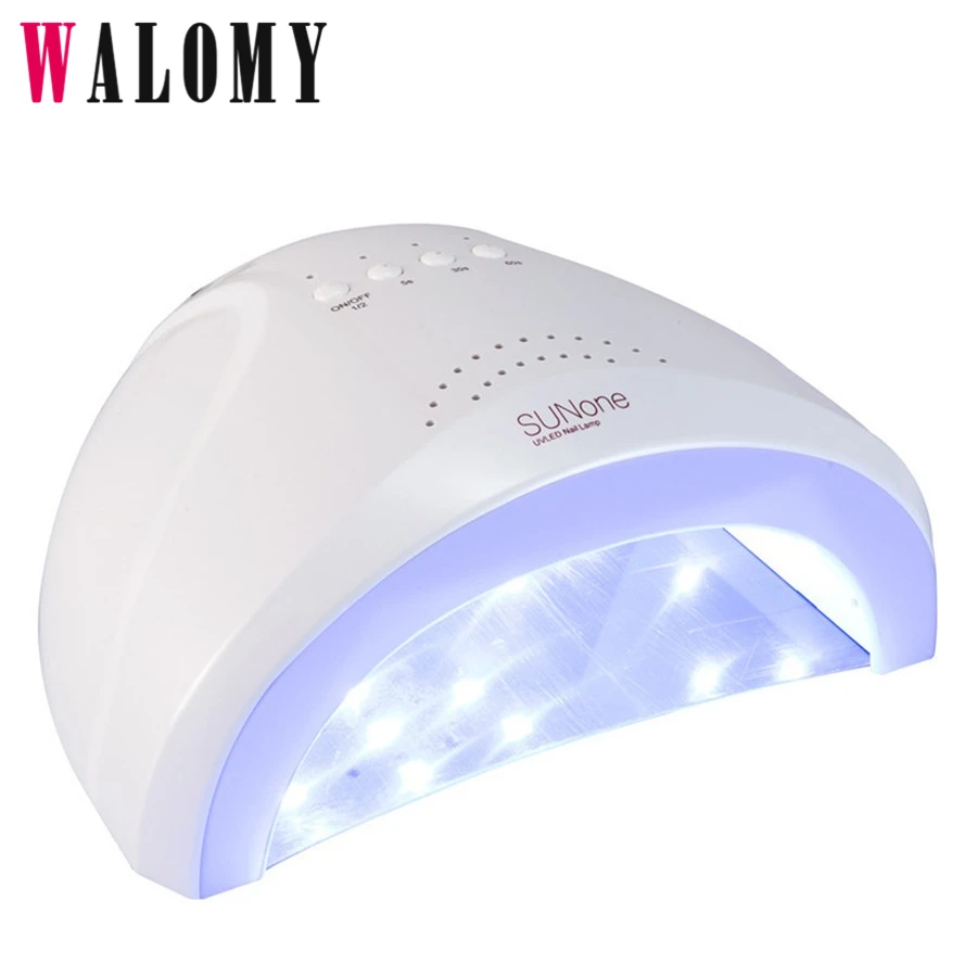

SUNone Nail Dryers 48W UV LED nail lamp manicure drying Fingernail Toenail all nail gel Polish Machine Curing Nail Art Tools