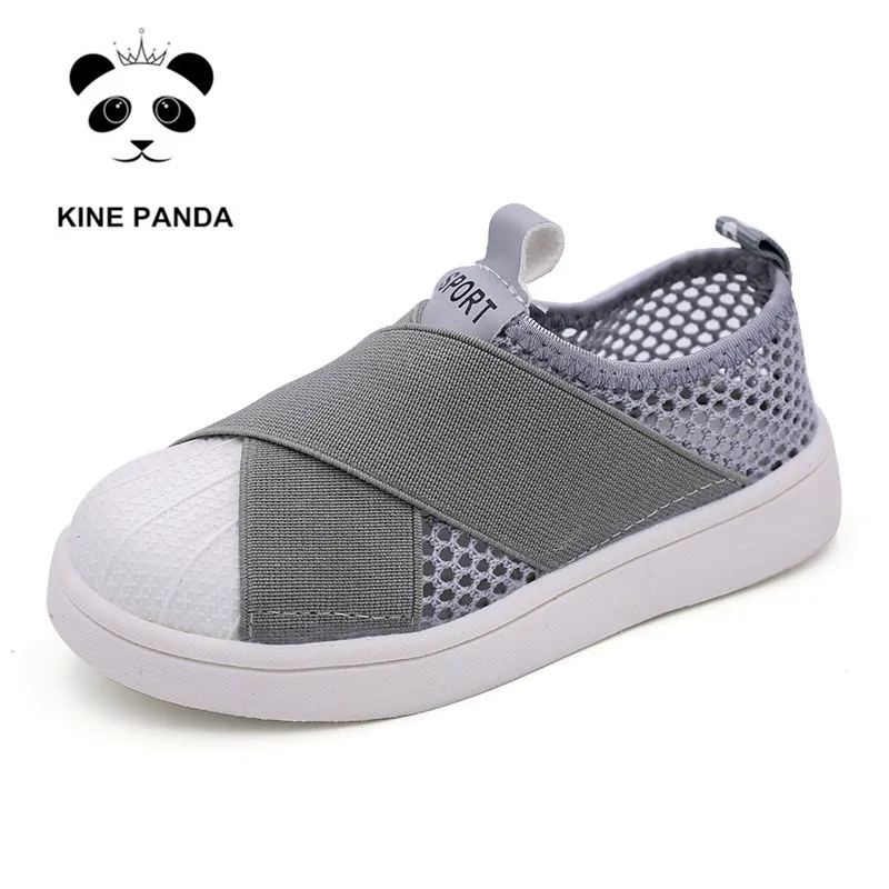 

KINE PANDA Kids Running Shoes Toddler Boy Girl Summer Air Mesh Breathable Casual Sneakers Flatform Footwear 1 2 3 4 Years Old