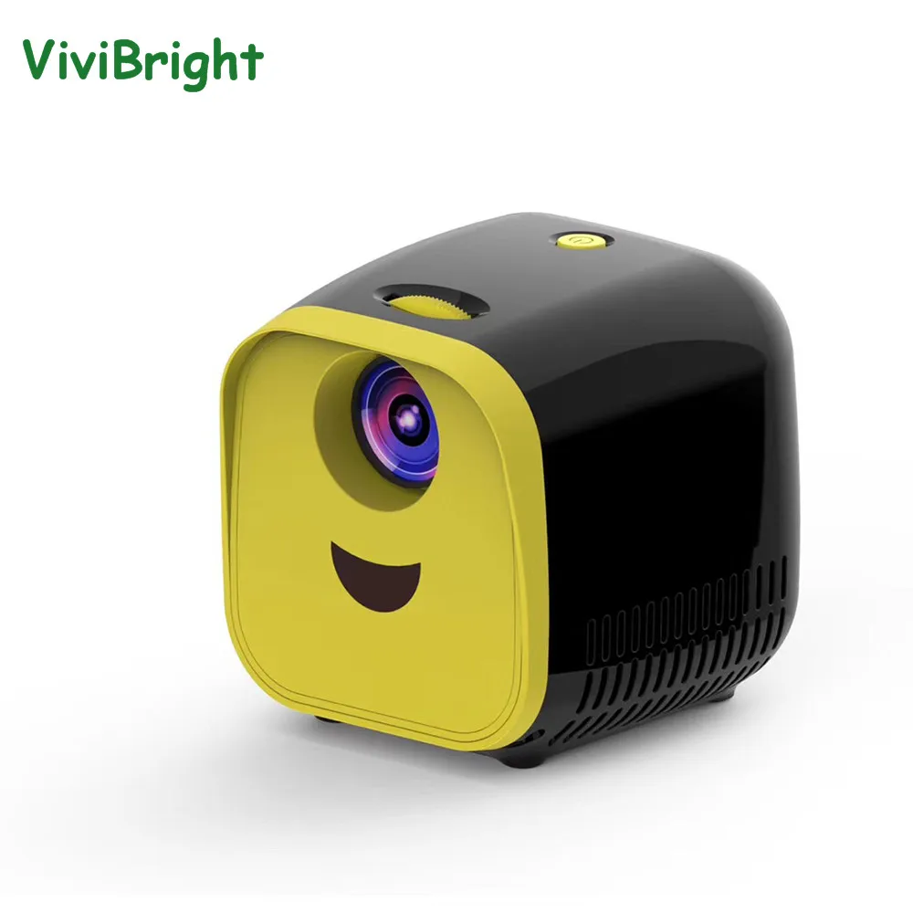 ViviBright Full 1080P портативный проектор HD мини цифровой СВЕТОДИОДНЫЙ Телевизор домашний мультимедийный проектор для детей мультфильм История
