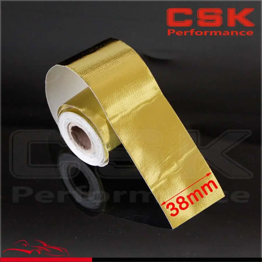 1.5"x15" Firewall Heat Shield Wrap Reflective Protective Heat Defense