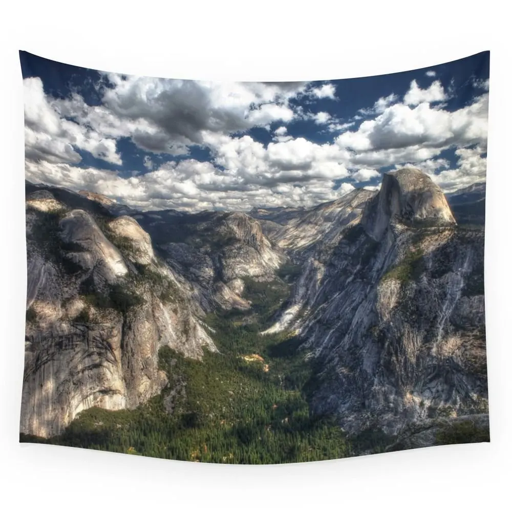 Новый МАНДАЛА ГОБЕЛЕН Yosemite национальный парк напечатанный настенный гобелен