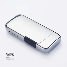 Have a special price Windproof Creative Touch Induction Electric Quantity Display USB Electronic Cigarette Cigar Lighters