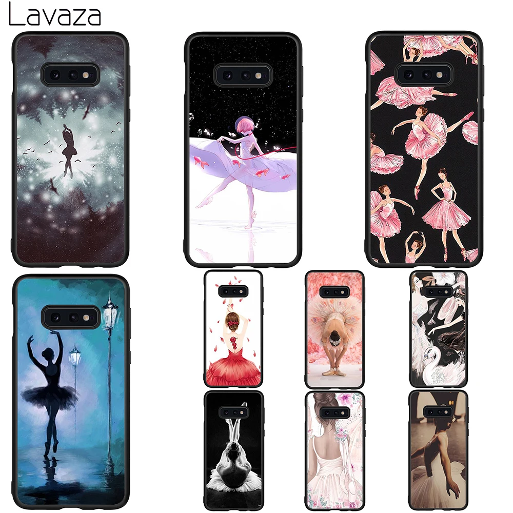 

Lavaza Ballet Dance Girl Soft Case for Galaxy A3 A5 2016 2017 A6 plus A7 A8 A9 J6 2018 A10 30 40 50 70