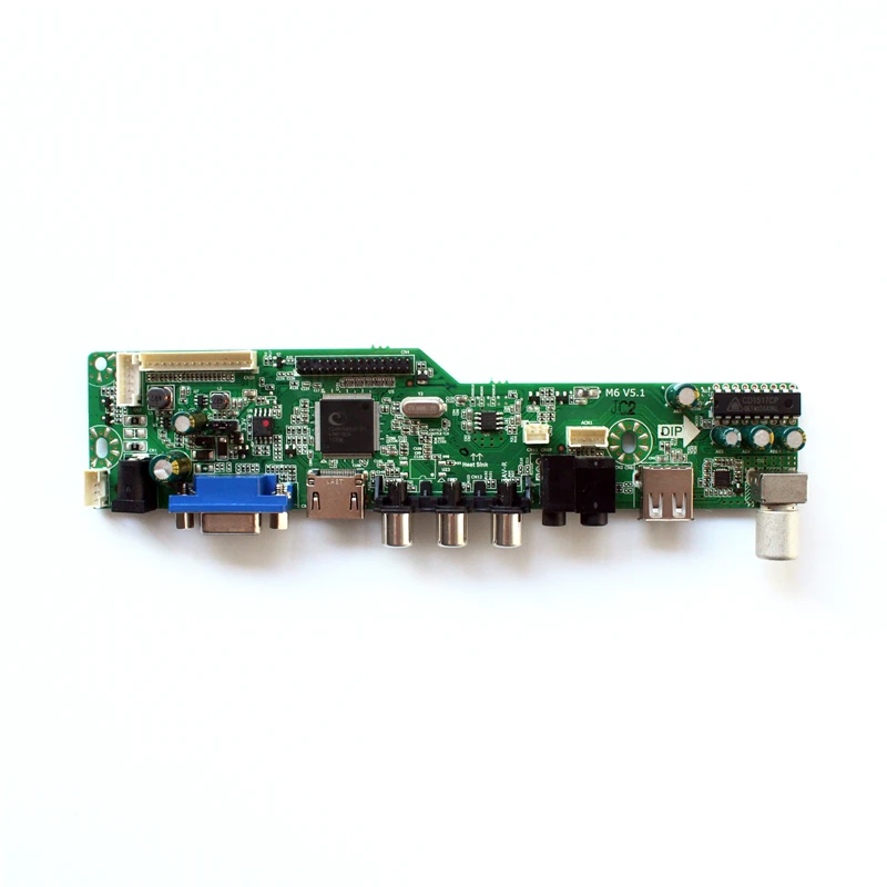 M6V5 ЖК ТВ плата контроллера Поддержка AV VGA Аудио USB HDMI для 21 5 дюйма панель 1920x1080