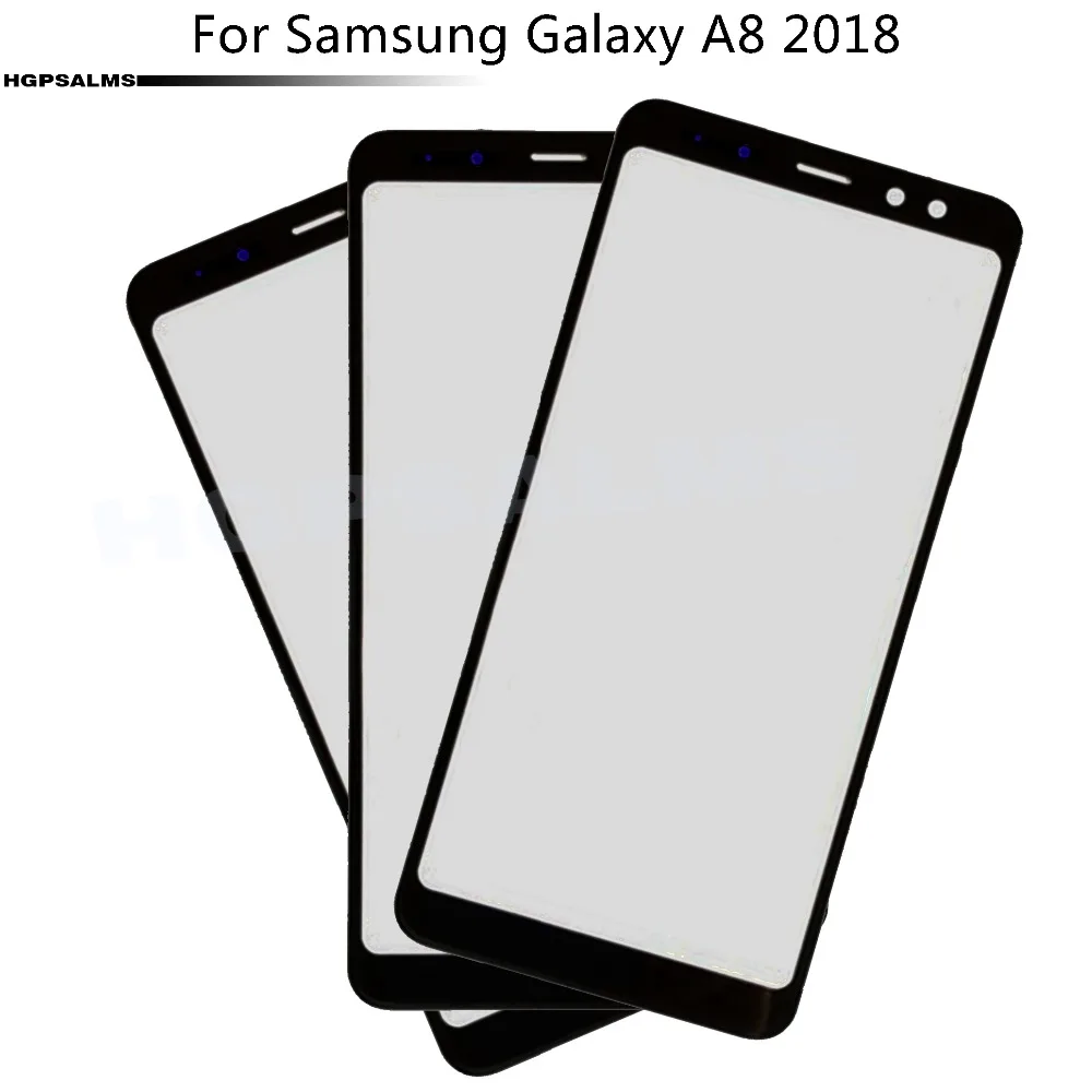 SAM232 For Samsung Galaxy A8 2018 Front Screen Outer Glass Lens Touch Screen Outer Cover Panel Len (5)