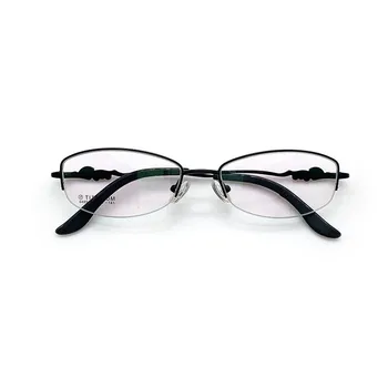 

New fashion women's glasses pure titanium myopia glasses frame trend literary women's half frame glasses frame