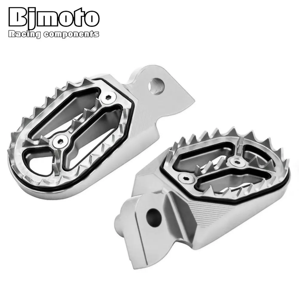 Подножки для мотоцикла BJMOTO YAMAHA YZ85/125/250 99 15 YZ/WR250F YZ450F CNC Алюминиевые