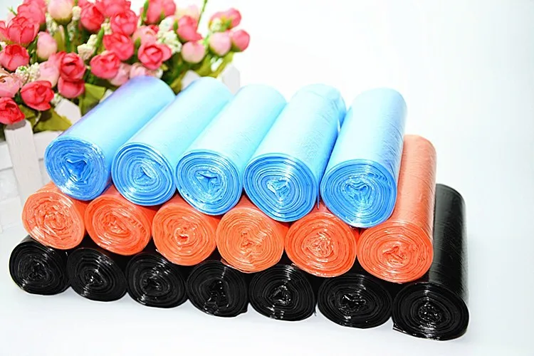

Furniture Handle Hardware Accessories 16 rolls 960pcs strong and heavy multi color rubbish trash garbage bags thick
