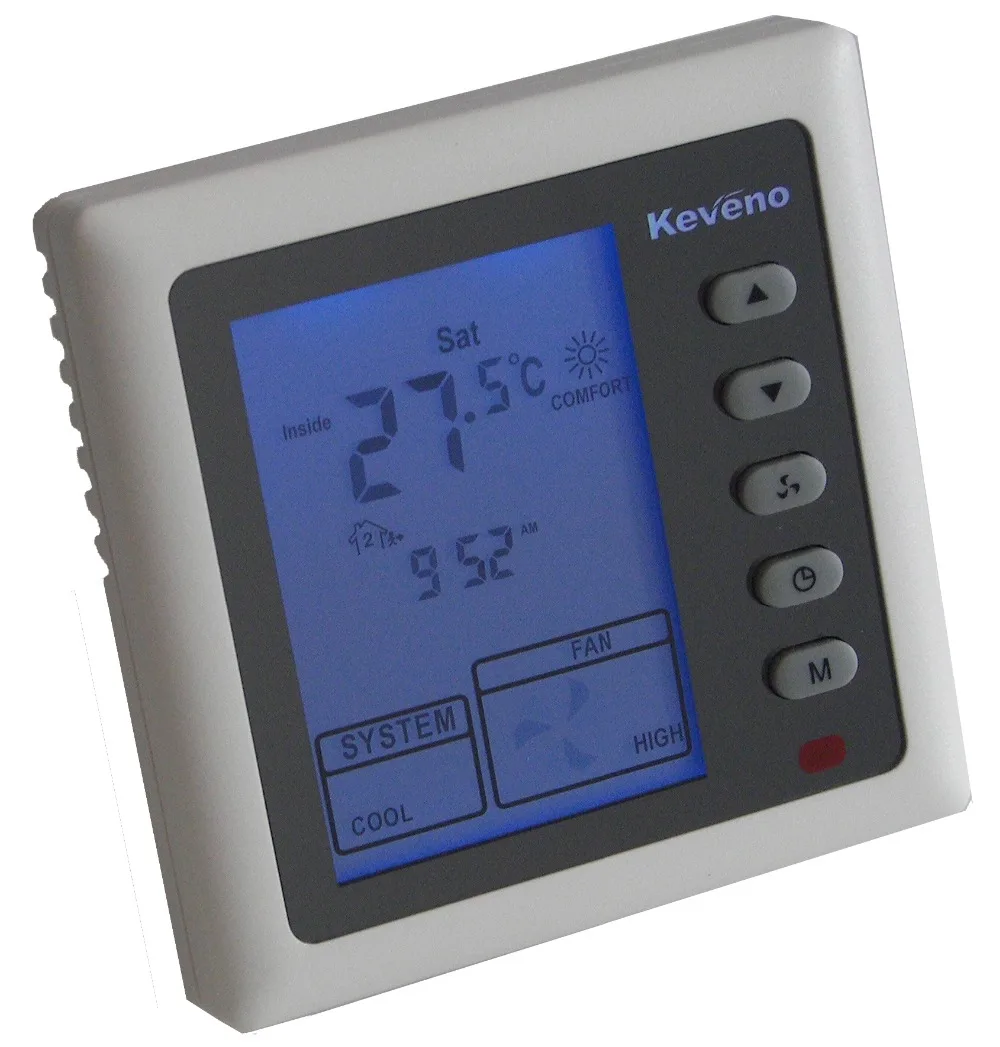 

T502BV2B-N 2-Pipe Programmable/Nonprogrammable heating/Cooling FCU Controls with Built-in Modbus Protocol