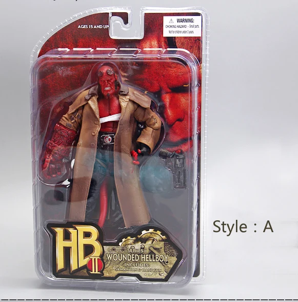

MEZCO Hellboy PVC Action Figure Collectible Model Toy 2Styles 7" 18cm
