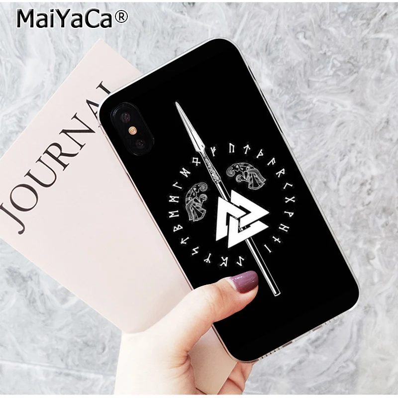 MaiYaCa vikings Ragnar Vikings Season 3 Hot Selling Fashion Cell Case for iPhone 5 5S 6S 6plus 7 7plus 8 8Plus X Xs MAX XR