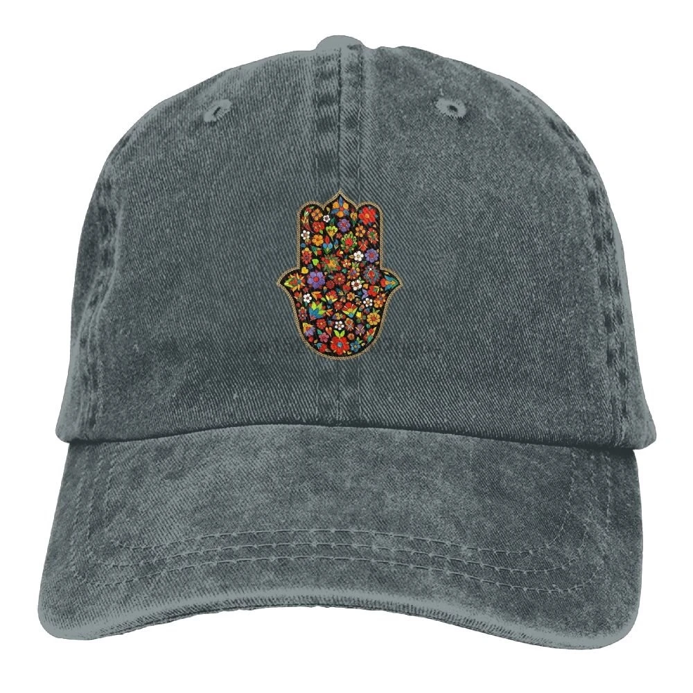

Buddha Hamsa Baseball Caps Simple Top Level Snapback Hat For College Students