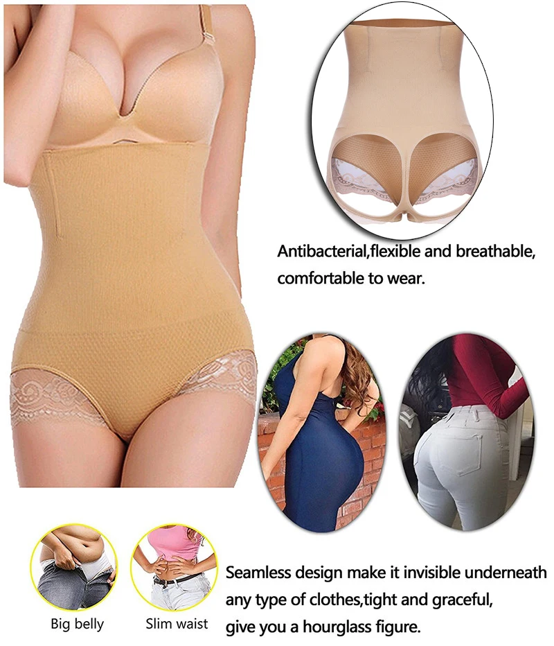 Женское нижнее белье для подтяжки живота и ягодиц|control panties|butt lifter shortwaist trainer |