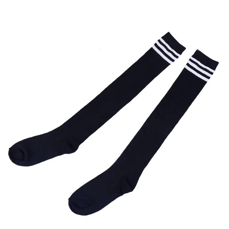 Японская школьная форма с вышивкой Кита для девочек, топ с короткими/длинными рукавами+ короткая/длинная юбка, одежда для студентов в морском стиле - Цвет: Socks