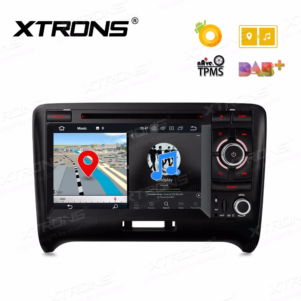 Perfect 2 Din 7" Android 8.0 Octa Core Radio GPS Navigation Car DVD Player for Audi TT MK2 8J 2006 2007 2008 2009 2010 2011 2012 2
